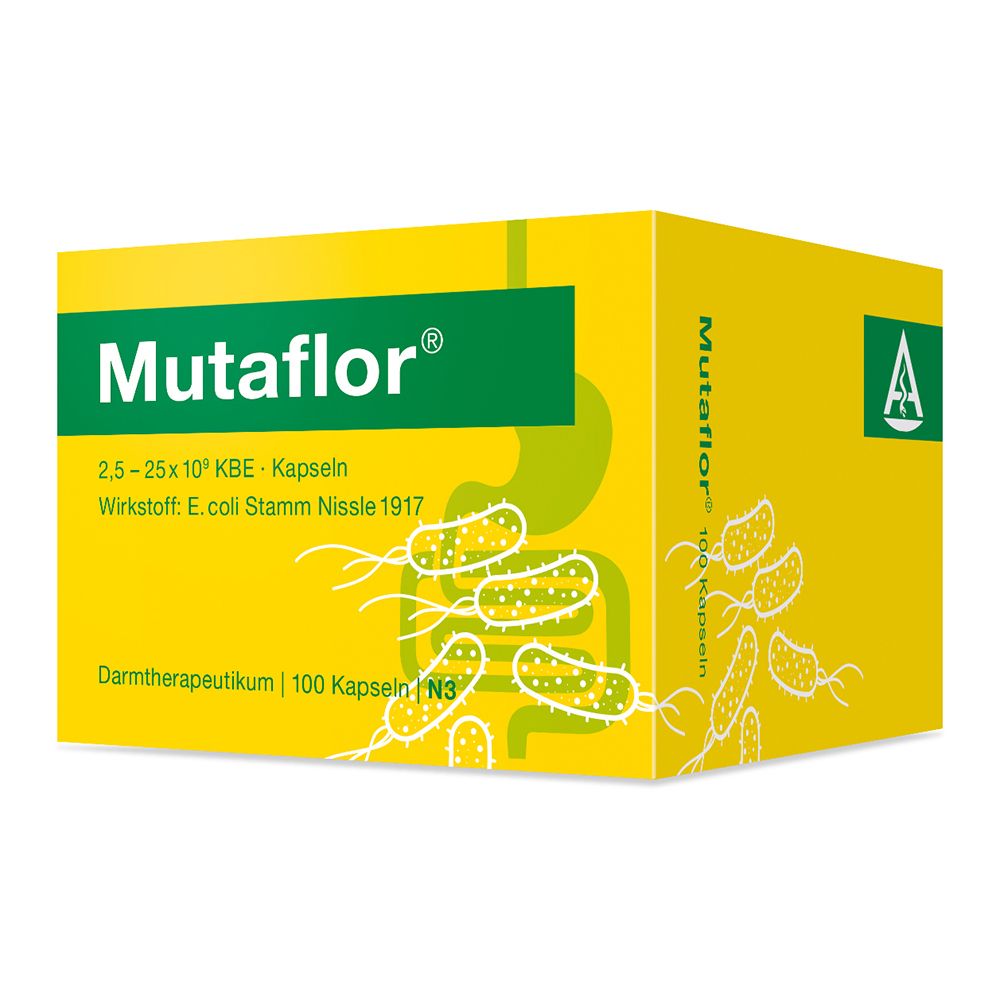 Mutaflor magensaftresistente Hartkapseln 100 St Magensaftresistente