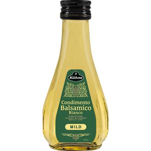 Kühne Balsamico Condimento Balsamico Bianco Mild, aus Italien, in der Flasche, 100 ml