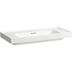 Laufen Aufsatzwaschtisch MEDA, 460x1000x160 mm, Ablage links/rechts, weiß LCC