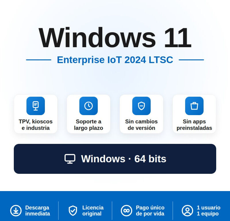 Microsoft Windows 11 Enterprise IOT 2024 LTSC