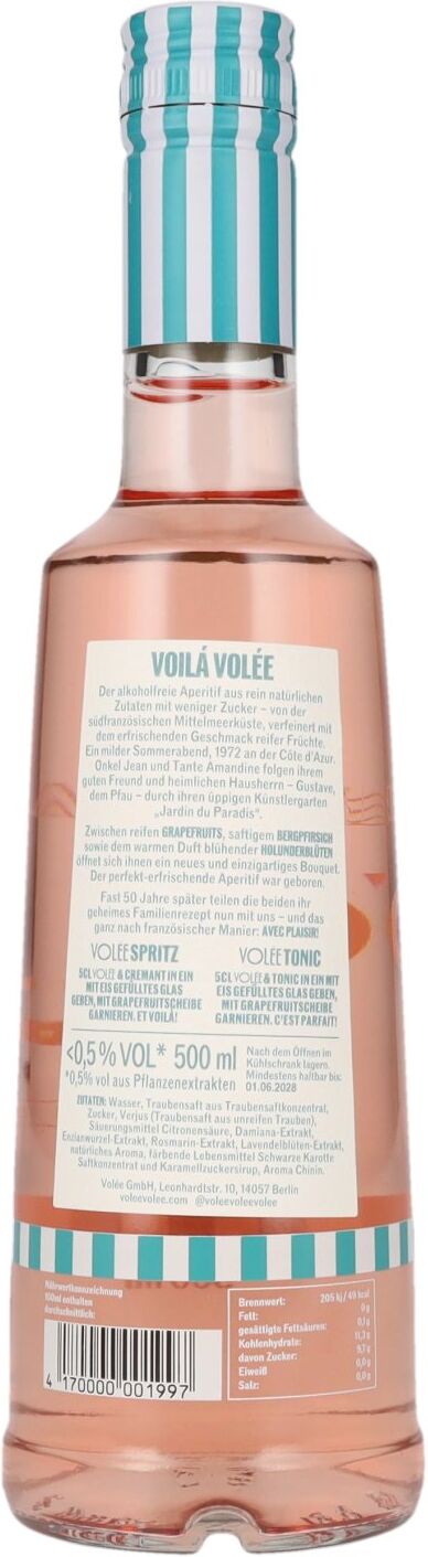 Avec Plaisir VOLÉE Apéritif Naturel alkoholfrei 0,5l