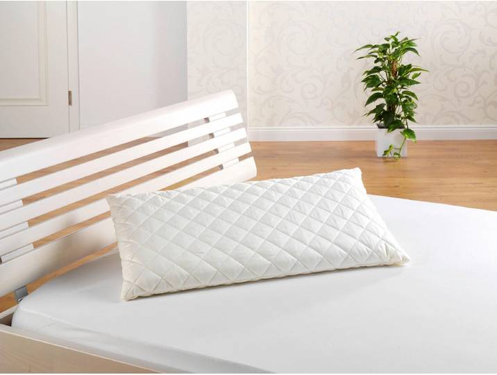 Dinkelkörnerkissen FAN Dinkelkissen , beige (creme), B:40cm L:60cm, Bezug: 100% Baumwolle, Kopfkissen, Dinkelkörnerkissen, robustes Kissen mit naturgesunder Füllung
