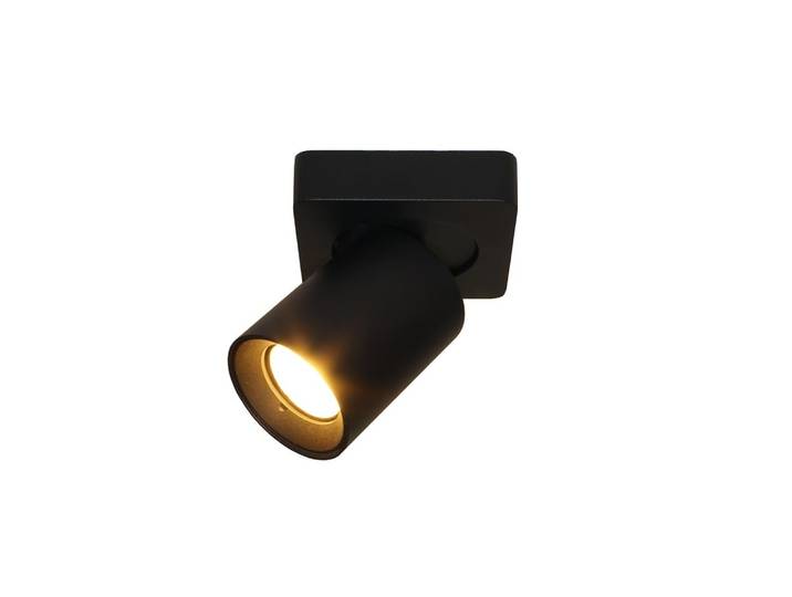 Artdelight Spot Megano 1 lichts zwart