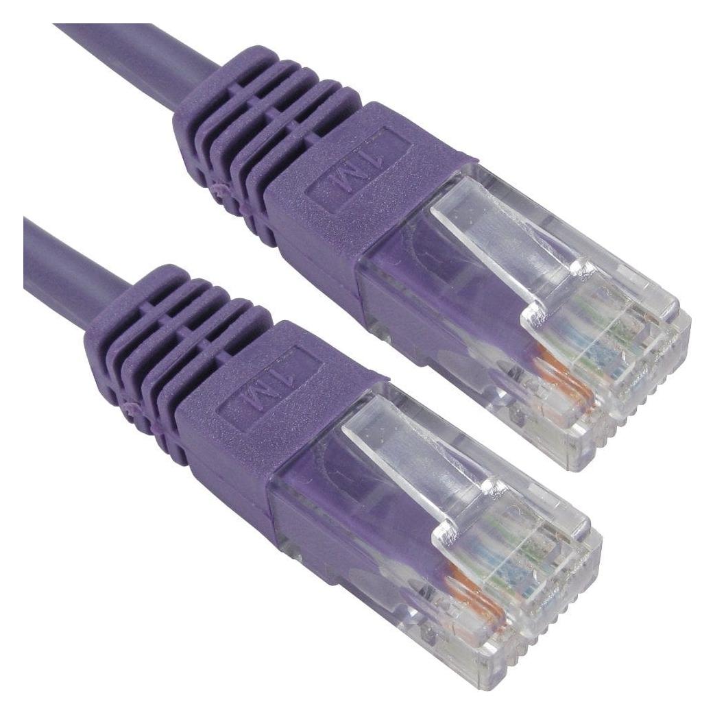 Cables Direct CDL 4m Cat5e Cbl - Violet 26AWG (CAT5e, 4 m) (URT-604V)