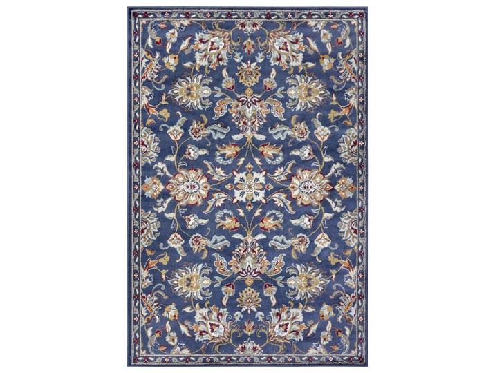 Tapis Persan aux motifs Fleuris Bleu 140x200cm