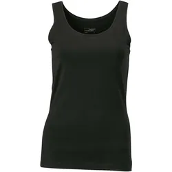 James & Nicholson Damen Tanktop Tank Top JN970 black S