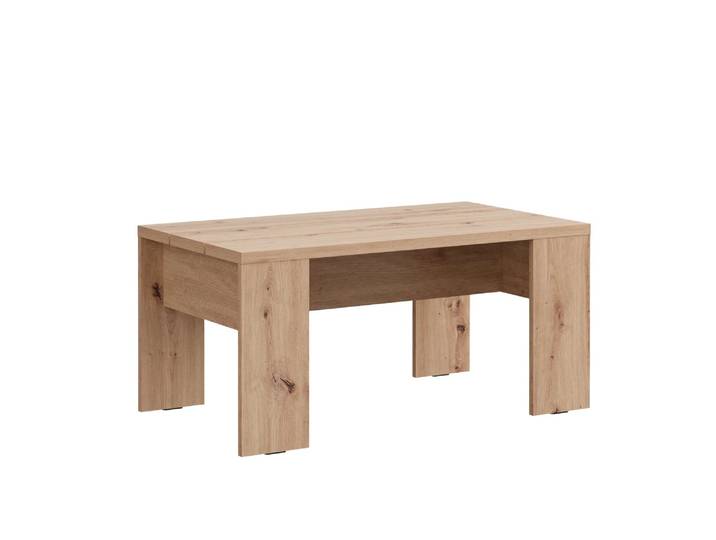 Couchtisch HOME AFFAIRE Montese, Wohnzimmertisch, Sofatisch, Beistelltisch, Kaffeetisch , braun (artisan eiche, artisan eiche, artisan eiche), B:90cm H:42,5cm T:50cm, Tische, Couchtisch, Moderner Couchtisch: 3 Grössen, 4 Farben – ideal für kleine Räume