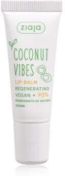 Ziaja Coconut Vibes bálsamo labial com efeito regenerador 10 ml. Coconut Vibes