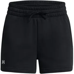 UNDER ARMOUR Rival Fleece Shorts Damen 001 - black/white M