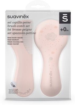 Suavinex Dreams Brush-comb Set conjunto para bebés 0+ Pink 2 un.. Dreams Brush-comb Set
