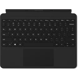 Microsoft Surface Go Cover 2 for business (DE, Kabelgebunden), Tastatur, Schwarz