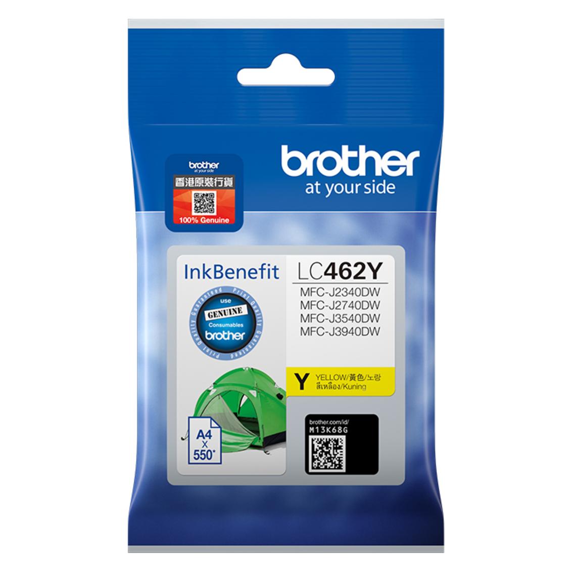 Brother LC462Y - Gelb - original - Tinte (Y) (LC462Y)