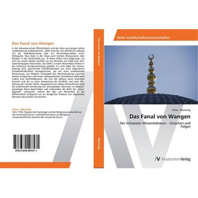 Das Fanal von Wangen, Taschenbuch von Oliver Wäckerlig, AV Akademikerverlag, 978-3-639-49757-1