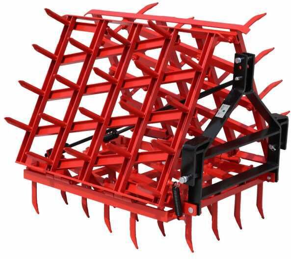 AgriEuro Premium Zinkenegge schwere Reihe AgriEuro EPPR60 - im 3Punkt angebaut/gezogen - 60 Zinken - 300cm