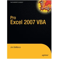 Pro Excel 2007 VBA, Fachbücher von Jim DeMarco