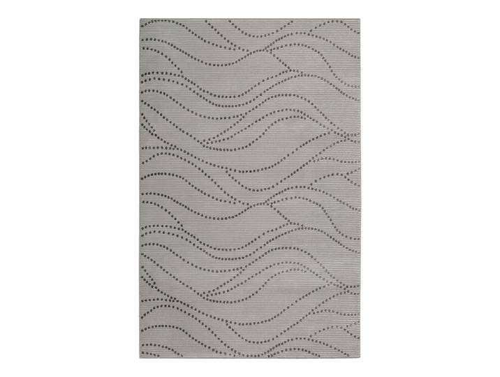 Teppich ESPRIT Selena , grau, B:200cm H:12mm L:200cm, Polypropylen, Teppiche, Teppich, Kurzflorteppich, gewebt, Punkte, modern, abstrakt, trendig, wellig