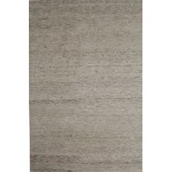 Natur Pur Gabbehteppich Terra 250 x 300 cm Schurwolle Grau Hellgrau
