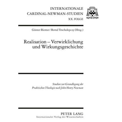 Realisation – Verwirklichung und Wirkungsgeschichte, Gebundene Ausgabe von , Peter Lang GmbH, Internationaler Verlag der Wissenschaften,