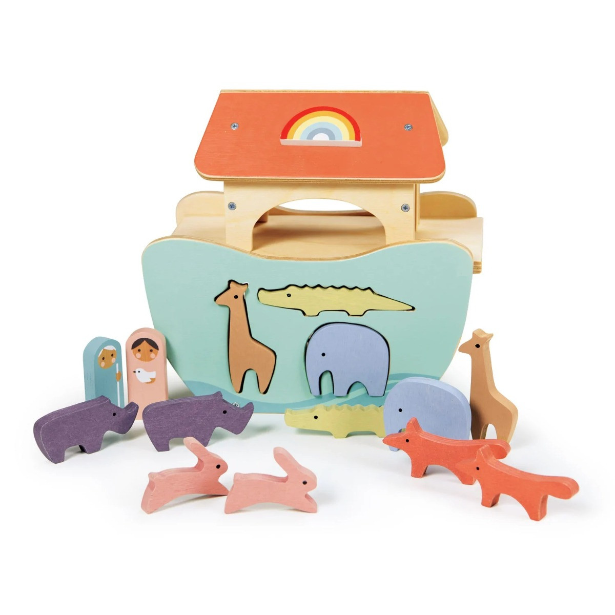 Tender Leaf Toys Arche Noah - Houten sorteerspeelgoed voor kinderen