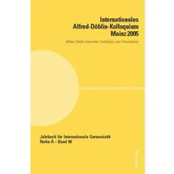 Internationales Alfred-Döblin-Kolloquium Mainz 2005, Fachbücher