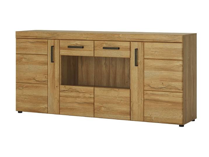 Sideboard Grandson Eiche 185 cm 4-türig - CORTINA
