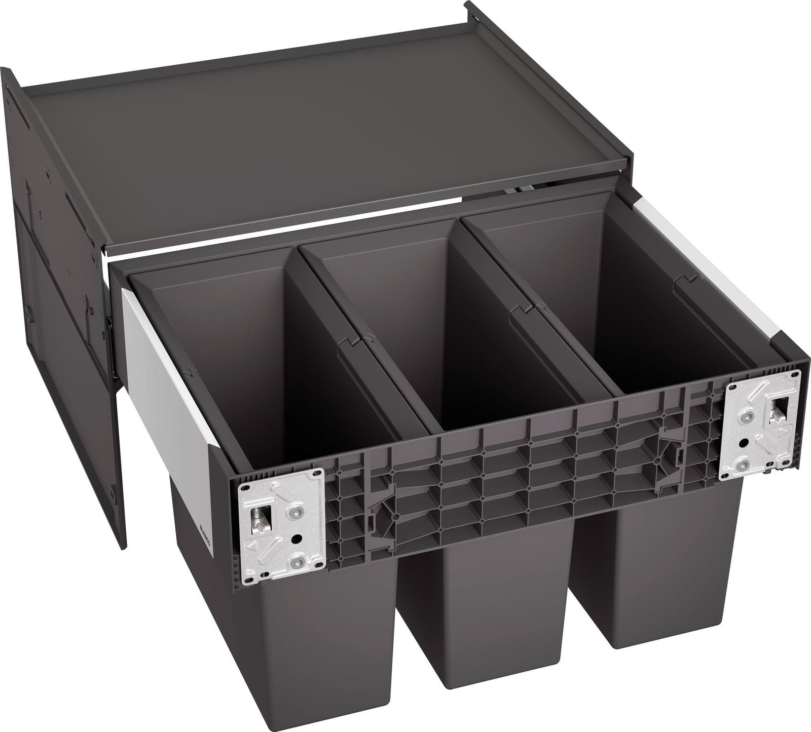 Blanco Select II 60/3 afvalsysteem 45 liter, geschikt voor kastbreedte 60 cm