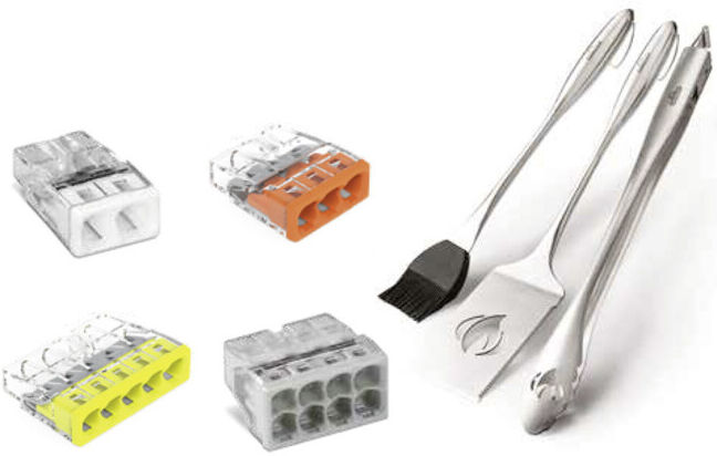 PROFI-SET NAPOLEON Set d’ustensiles de barbecue 100 887-446 ; WAGO (887-446)