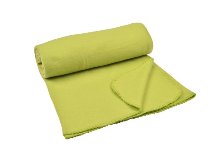 Decke WILLY 130x160cm grün unifarben