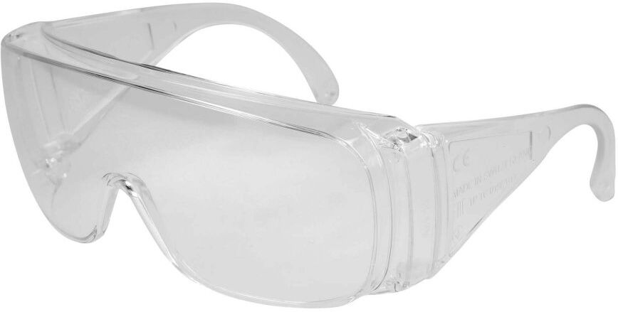 Schutzbrille mit Seitenschutz Pvc transparent 1stk