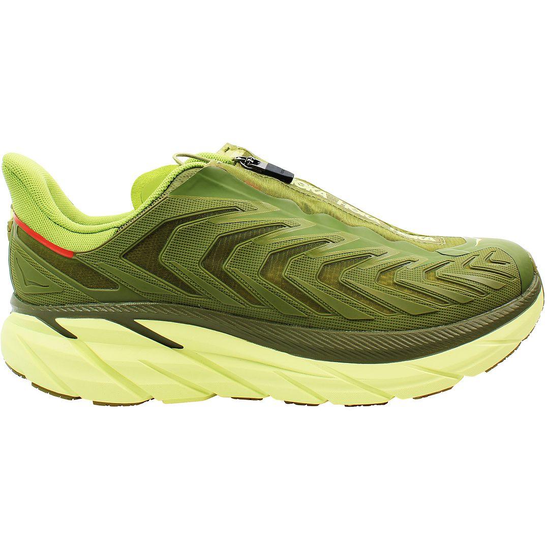 Hoka Project Clifton Herren grüne Trainer
