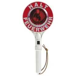 Anhaltestab lang, einseitig beleuchtet, Halt Feuerwehr, E10