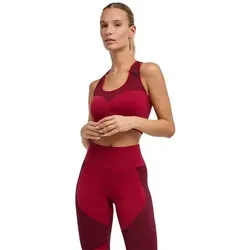 FALKE Damen Bustiers Da TR Seamless Shape Bra 20, Größe M in Rot 8830