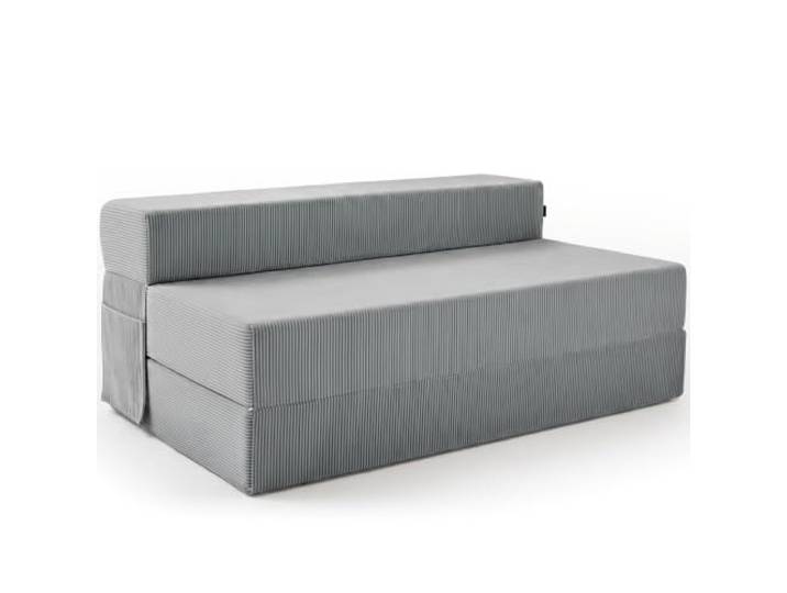 Schlafsofa 140 cm breit – 2-in-1 Bettfunktion & Gästebett, bequem, Cord 2-in-1 Schlafsofa & Gästebett · tagsüber Sofa, nachts Bett · bequem & stabil · Cord-Bezug abnehmbar & waschbar · OEKO-TEX