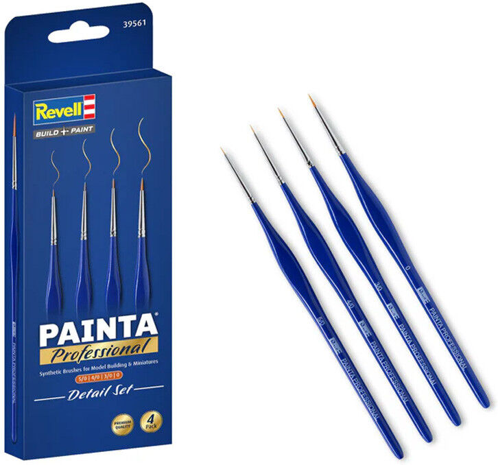 Pinceaux Painta Professional Brushes : Detail Set - Revell