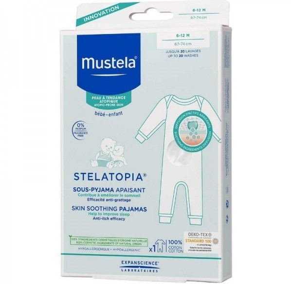 Mustela Stelatopia Skin Soothing Pajamas 1&nbsp;un. 6-12 Months (67-74cm)