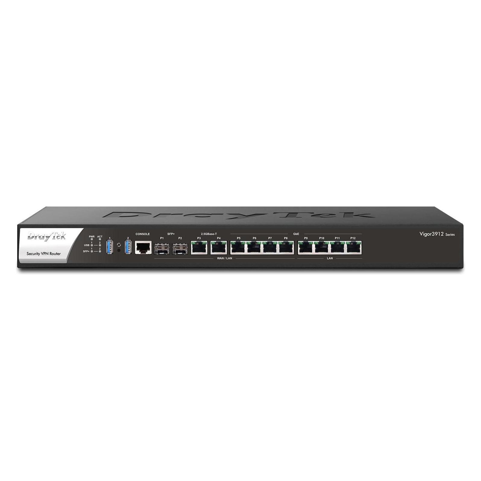Draytek Vigor 3912 Hochleistungs-Multi-WAN-Router 10GbE retail (V3912-DE-AT-CH)