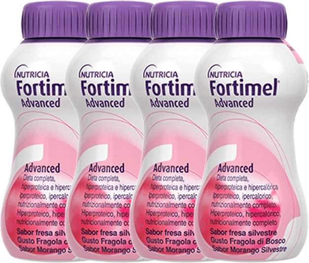 Nutricia Fortimel Advanced  Morango Silvestre 4x200ml