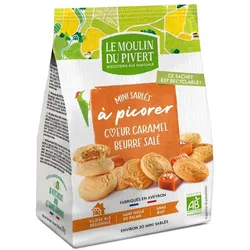 Mini-Kekse - gesalzene Butter-Karamellfüllung