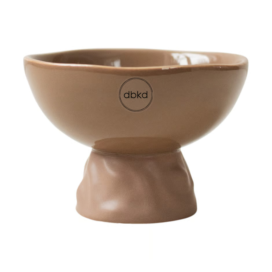 DBKD Base Irregular pot Ø12 cm Nougat