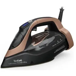 Tefal FV9E50, Bügeleisen, Schwarz, Gold
