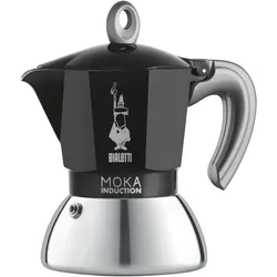 BIALETTI Espressokocher New Moka 2 Tassen - silber