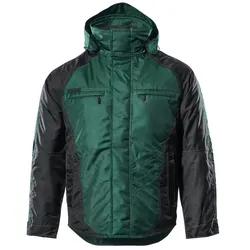 Pilotjacke "FRANKFURT" Unique mehrfarbig - XL - grün/schwarz