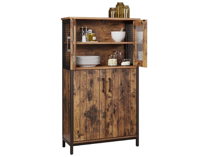 Bibliothek SONGMICS RUSTIK 60x30x108cm spanplatte