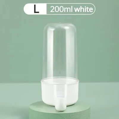 Quick Pick Pro Hanging Bird Feeder & Parrot Feeder Water Dispenser For Bird Cages white l
