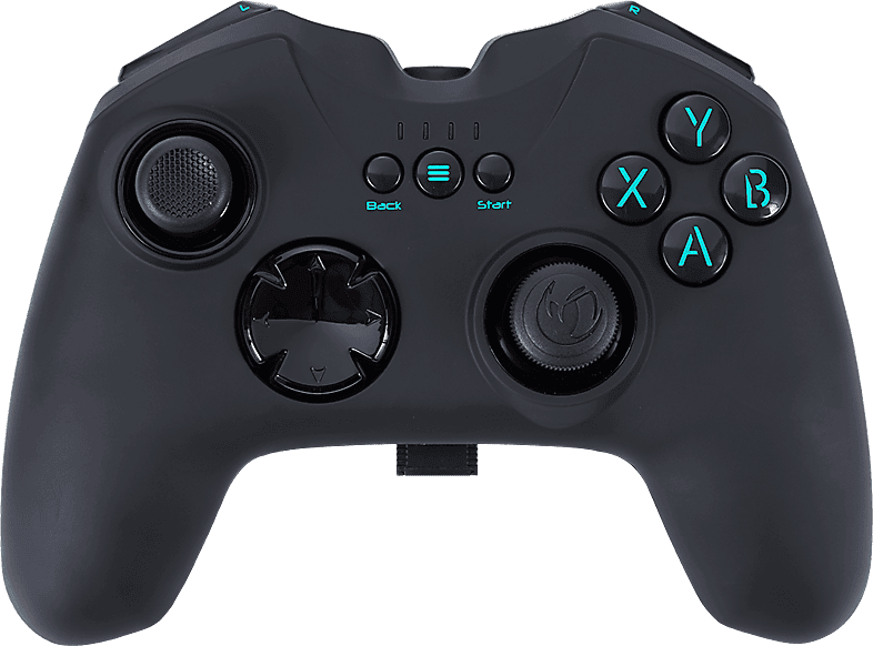 COMPACT Mando - Nacon GC-200WL, Para PC, Inalámbrico, Vibración, Negro
