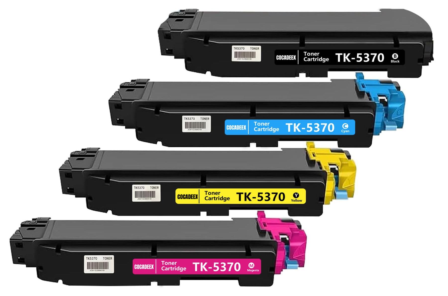 TK5370 Toner 4 Farben, Kompatibel mit Kyocera ecosys MA3500cifx/cix, PA3500cx