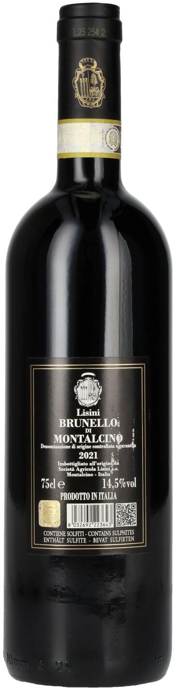 Lisini Brunello di Montalcino DOCG 2021 14,5% Vol. 0,75l