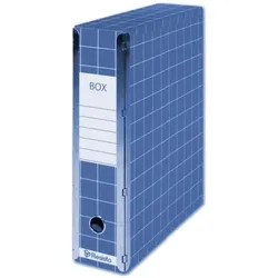Resisto, Ordner, RESX401 Pappe, Holz Blauer Ordner (90 mm, 1 Stk.)