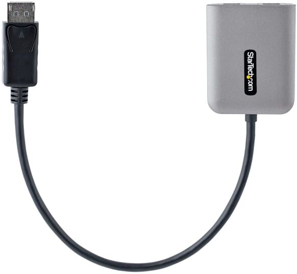Startech DP to Dual HDMI MST HUB, Dual HDMI 4K 60Hz, DisplayPort
