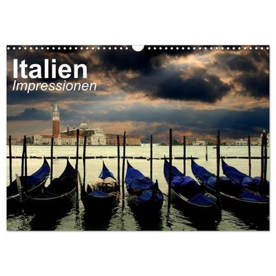 Italien • Impressionen (Wandkalender 2027 DIN A3 quer), CALVENDO Monatskalender